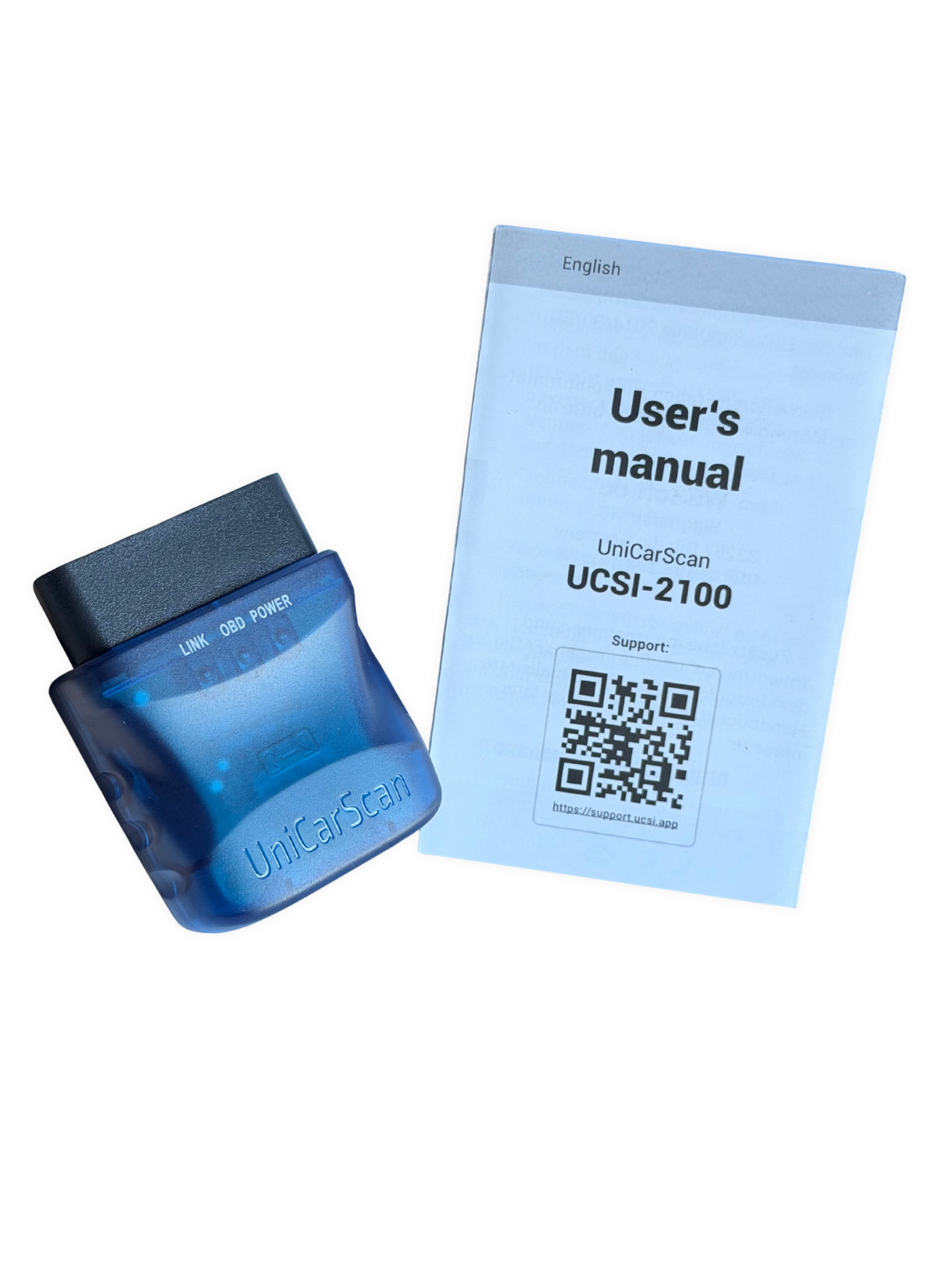 UniCarScan UCSI-2100 OBD2 Bluetooth Diagnostic Scanner